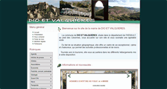 Desktop Screenshot of dioetvalquieres.org